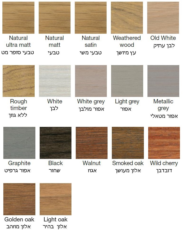 בלנשון גוונים לשמן ווקס