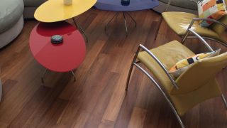 פרקט טיק בורמזי בגמר שמן